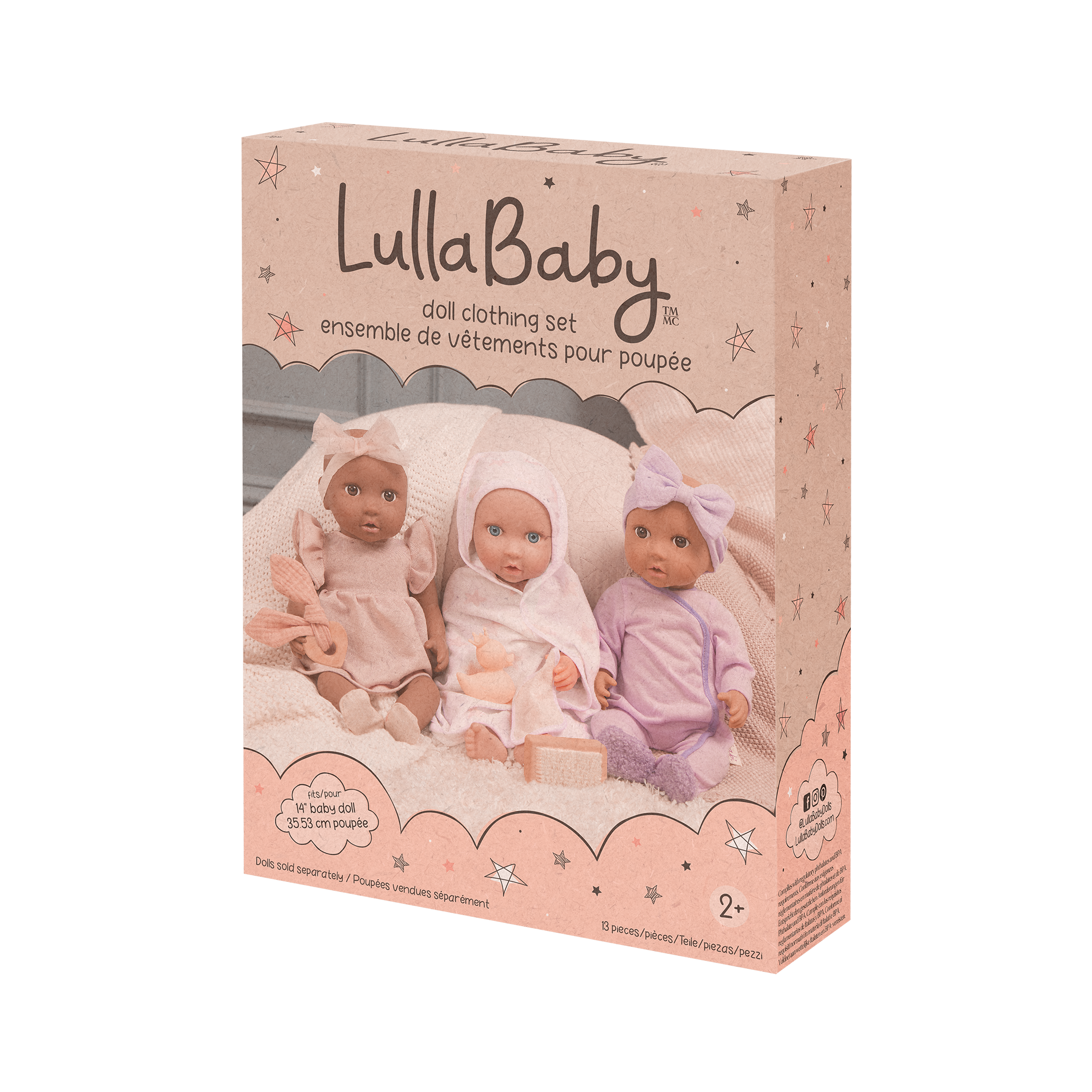 LullaBaby Doll Clothing Set