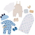 LullaBaby Boy Doll Clothing Set