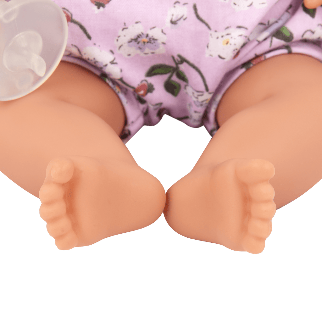 LullaBaby Doll & Plush Bassinet Set