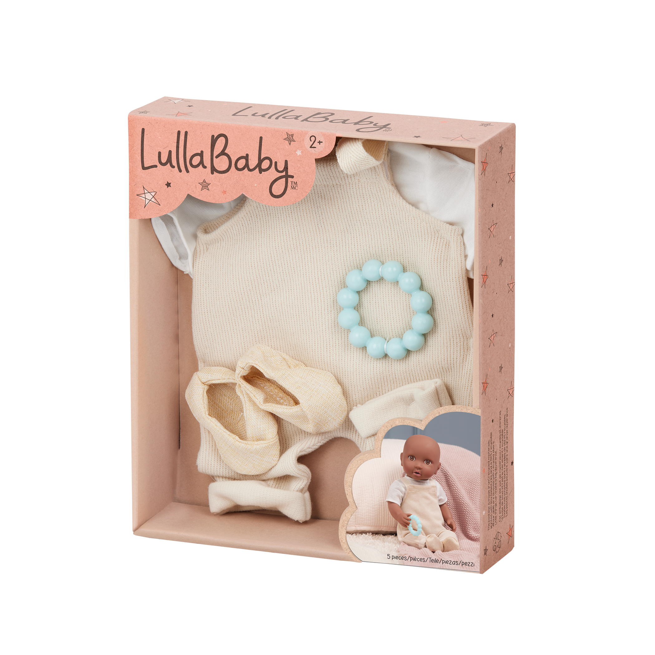 LullaBaby Boy Doll Jumper Outfit