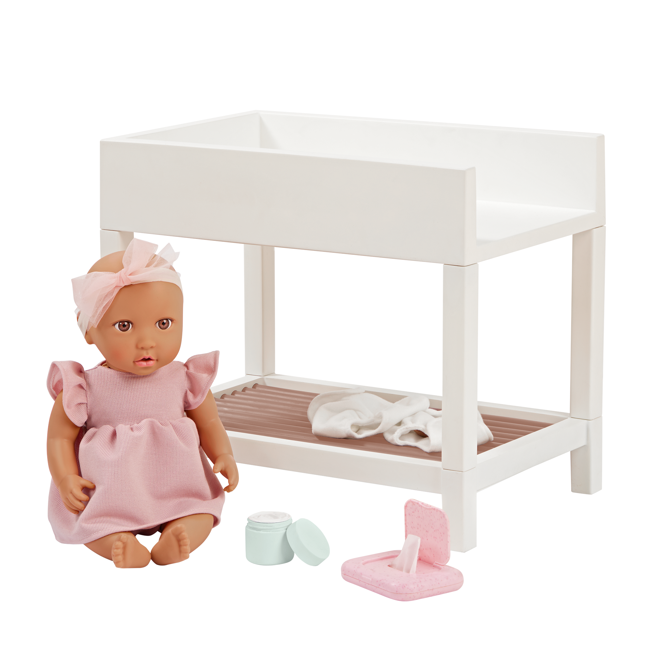 LullaBaby Doll Changing Table Set