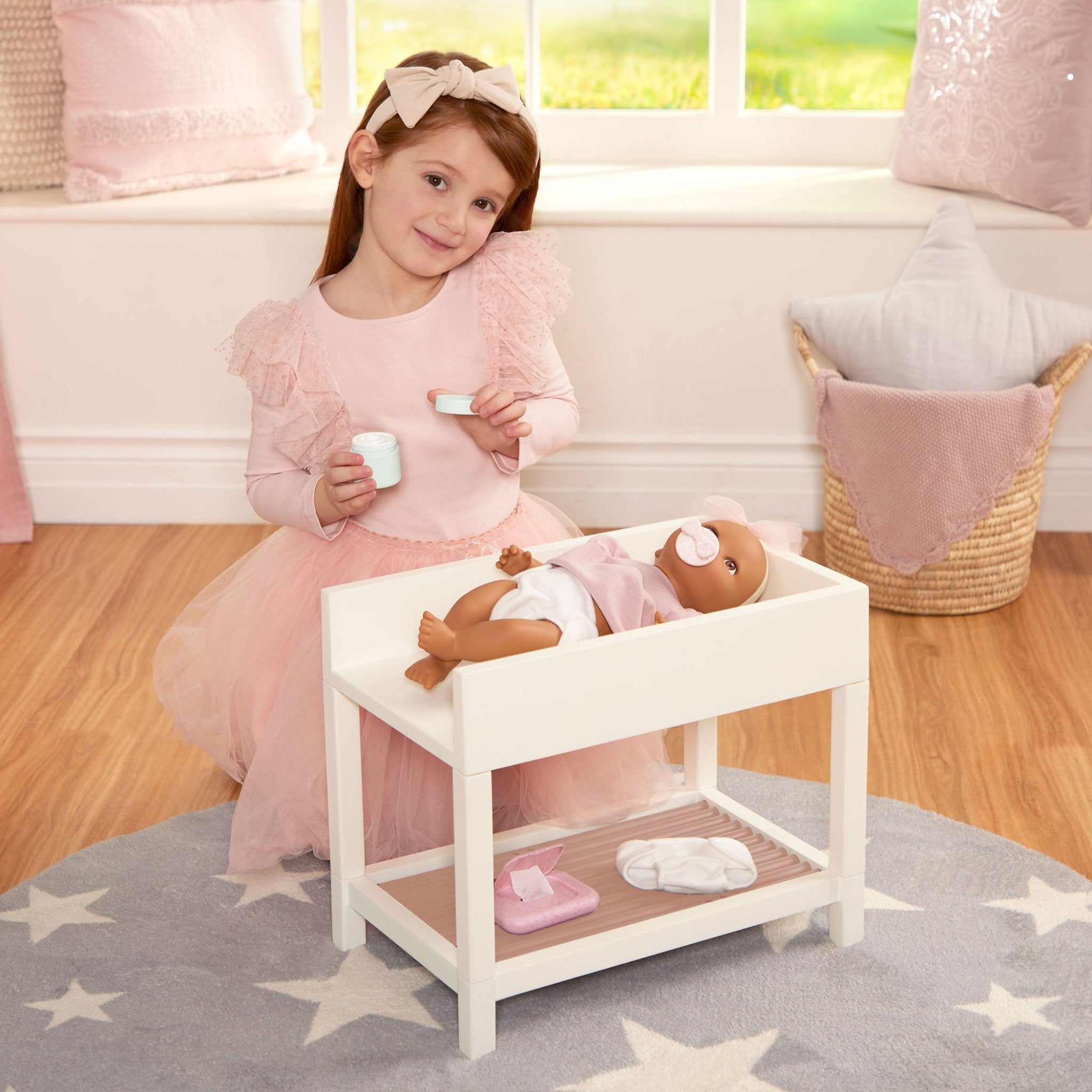 LullaBaby Doll Changing Table Set
