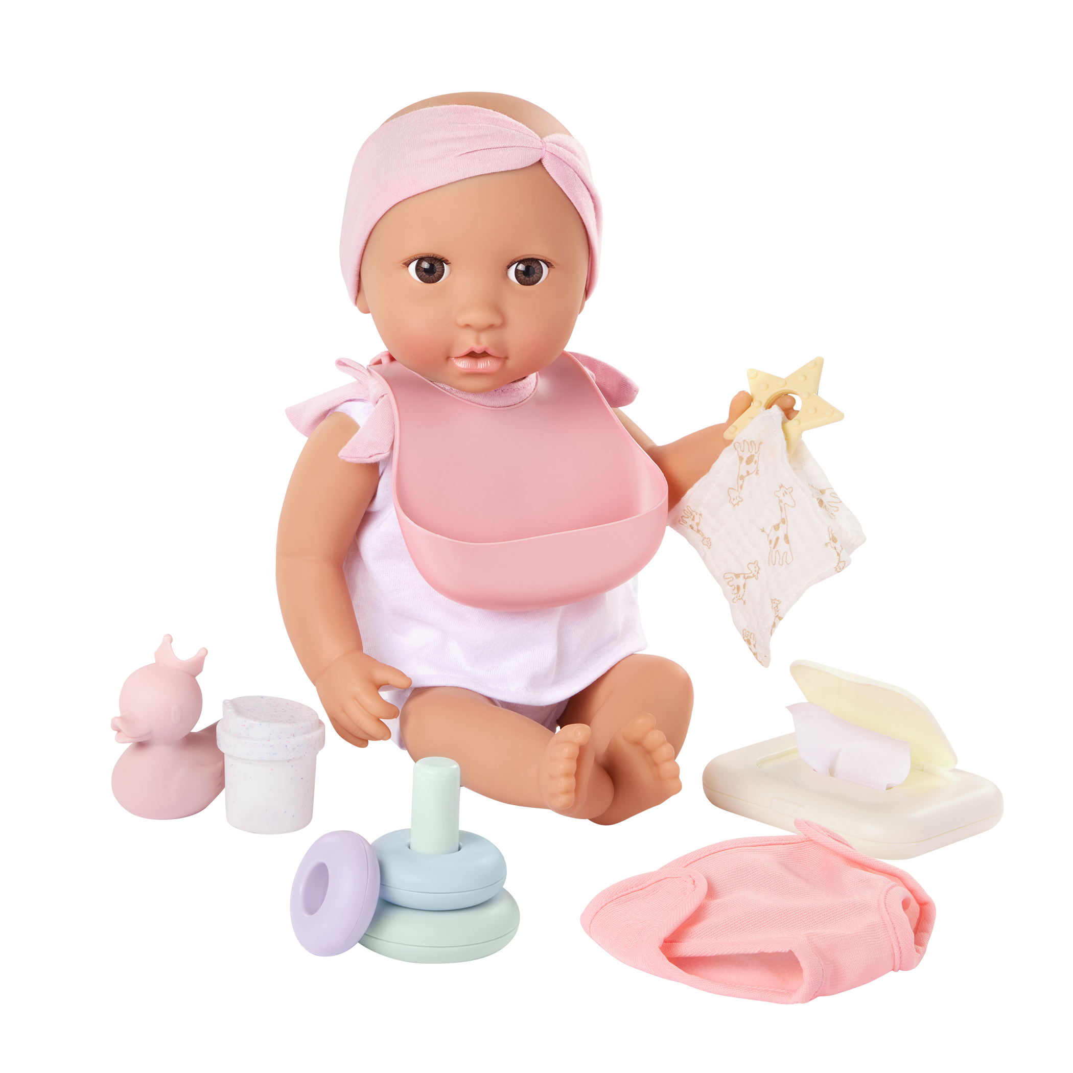 Baby Doll & Jogging Stroller Set