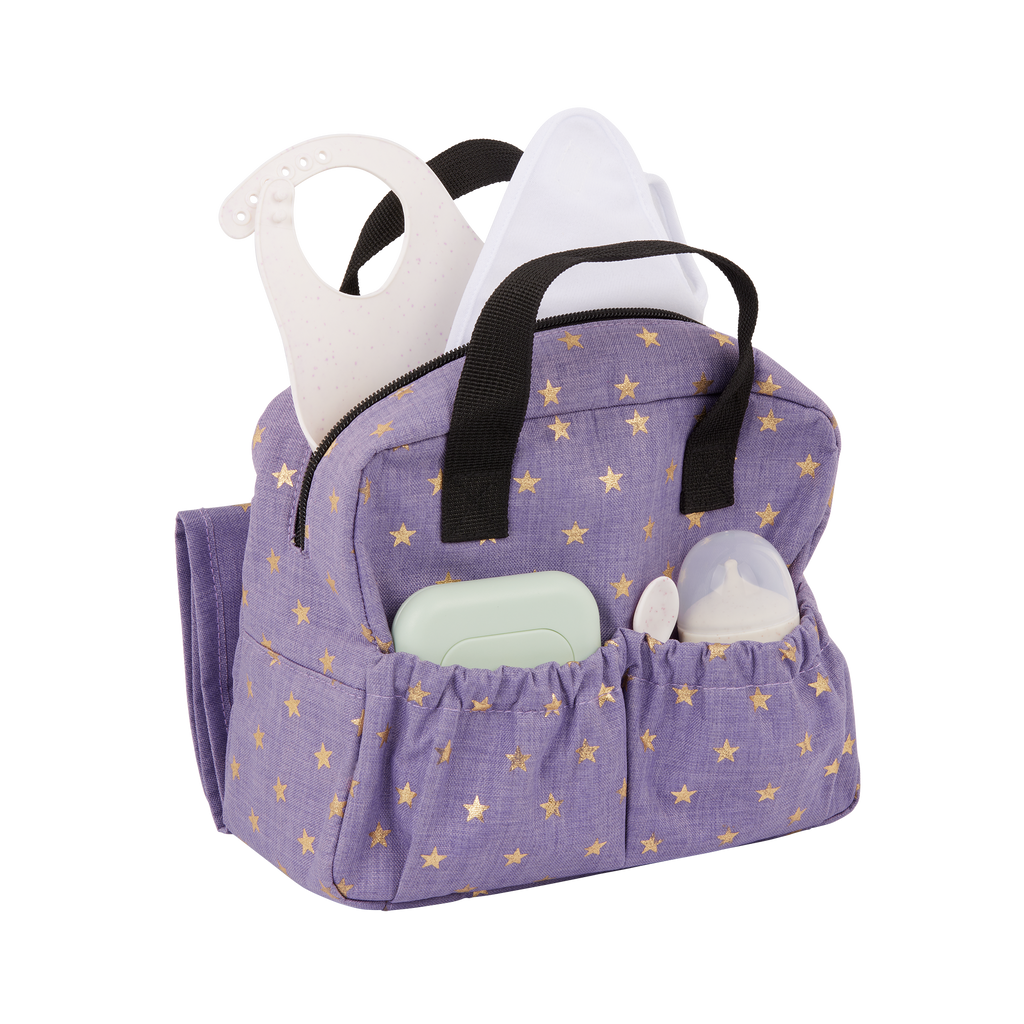 LullaBaby Doll Diaper Bag Set