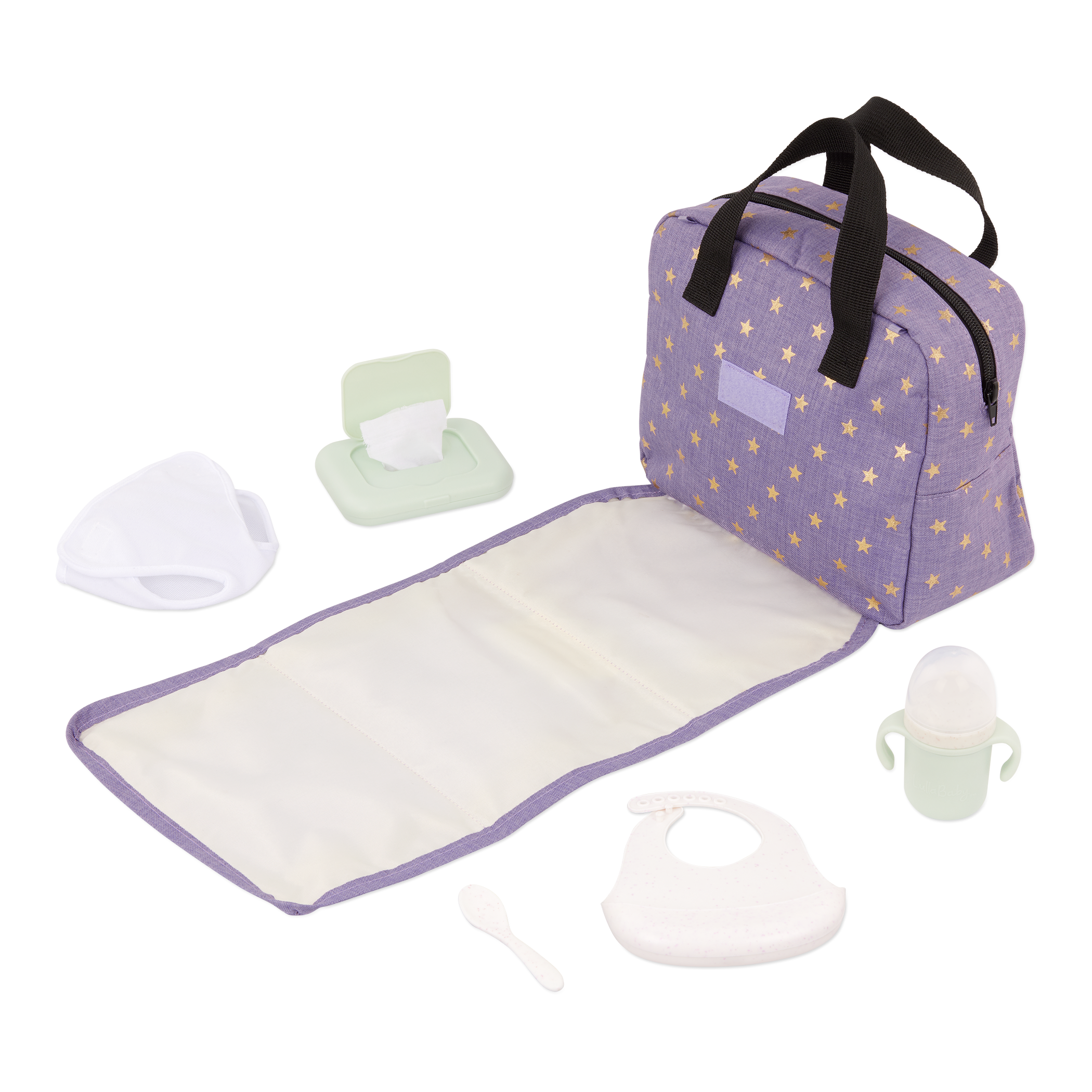 LullaBaby Doll Diaper Bag Set
