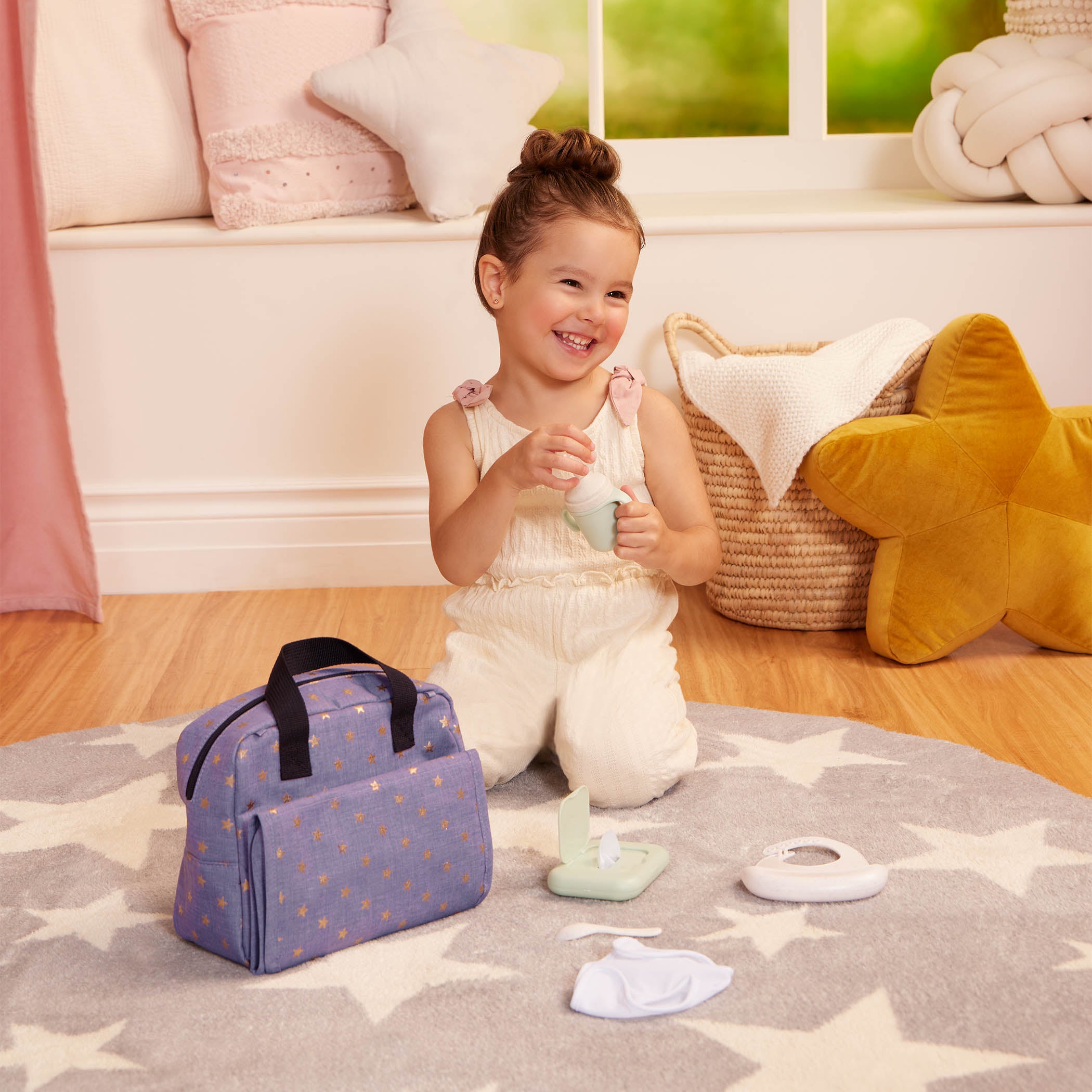 LullaBaby Doll Diaper Bag Set