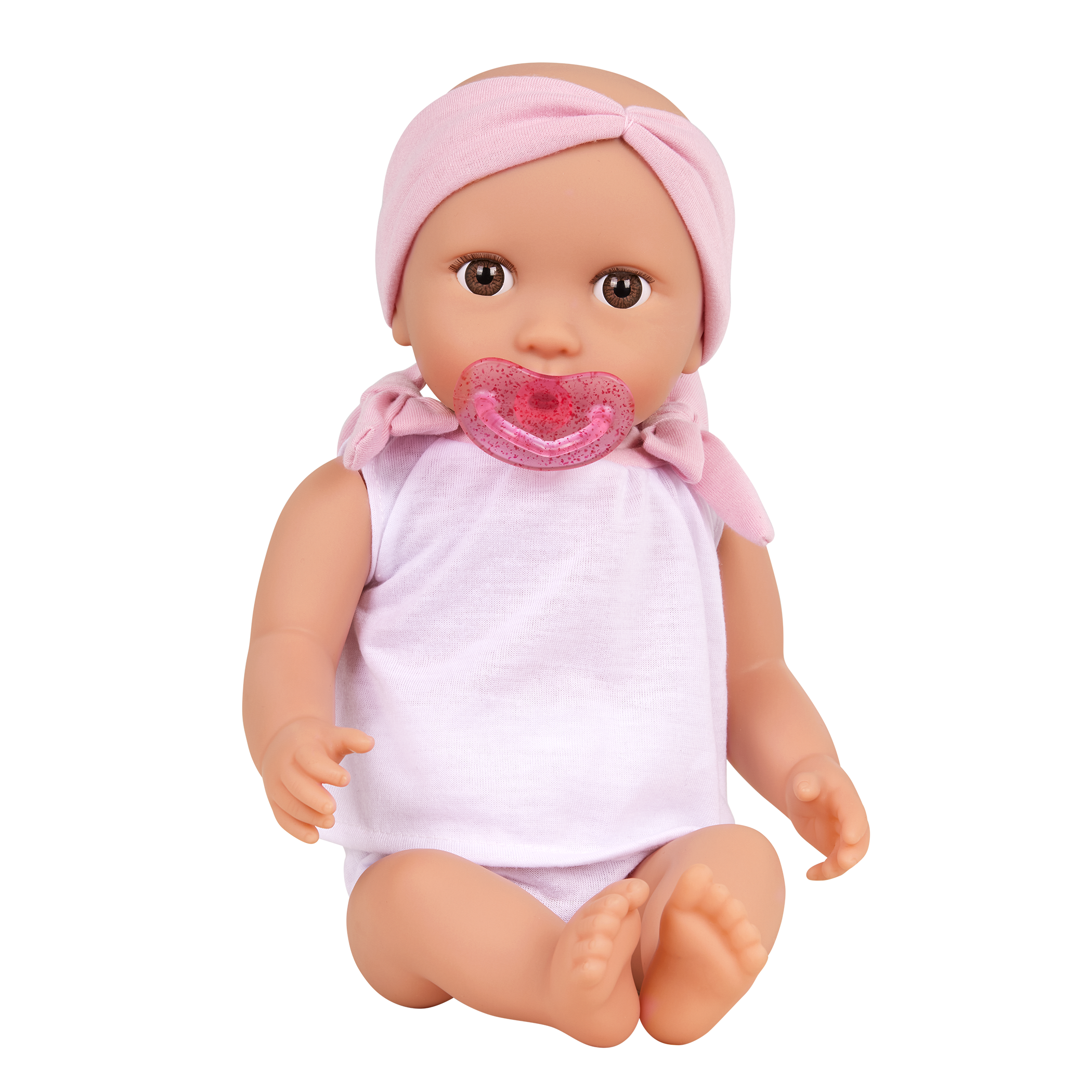 LullaBaby Doll & Double Stroller Set