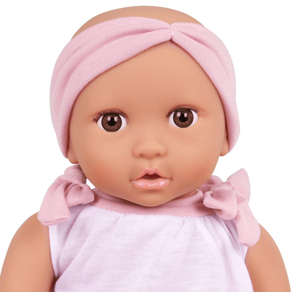 LullaBaby Doll & Double Stroller Set