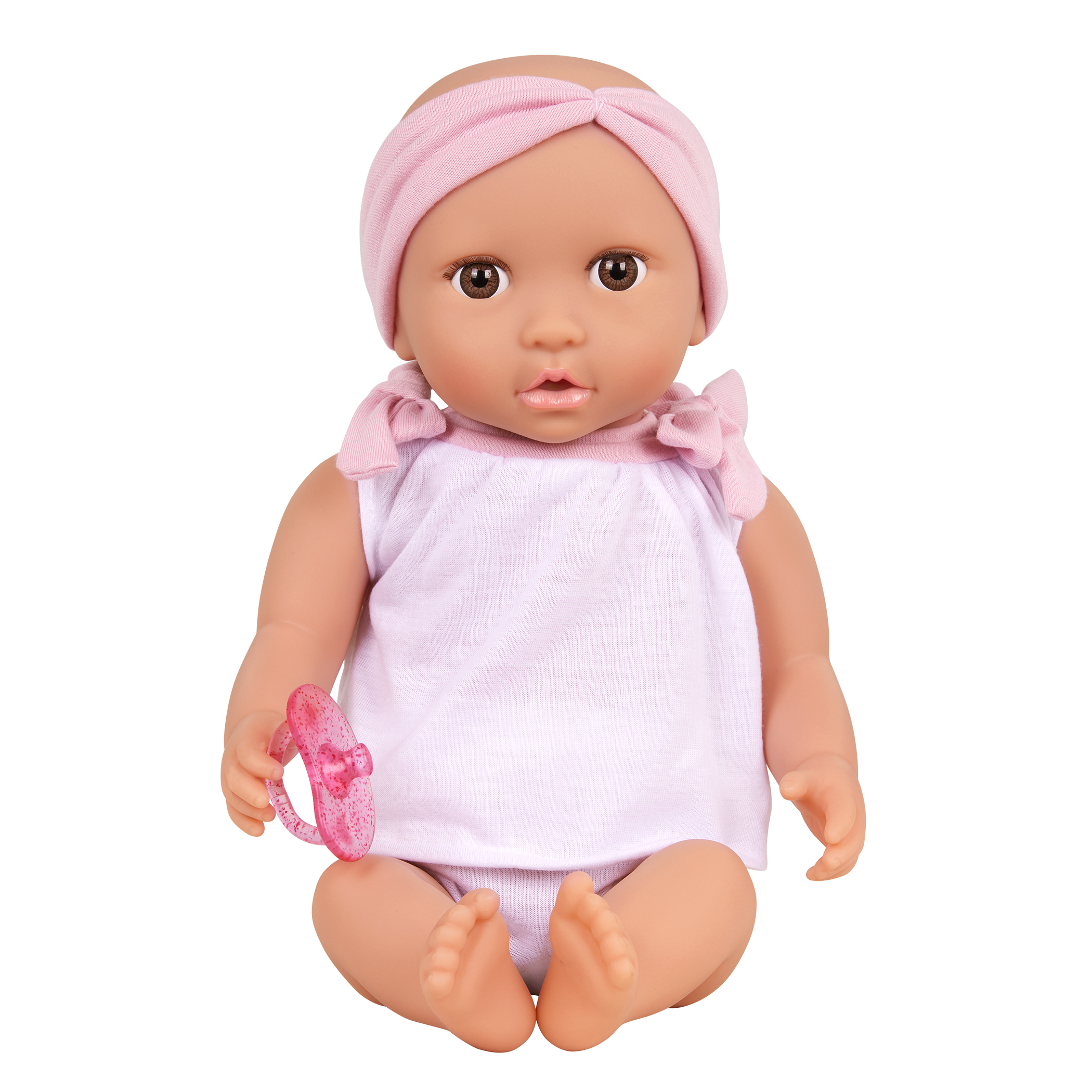 LullaBaby Doll & Double Stroller Set