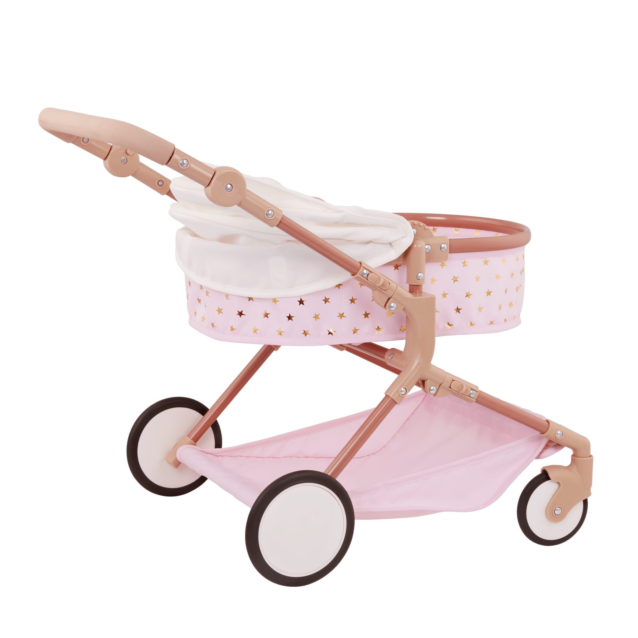 LullaBaby Doll & Double Stroller Set