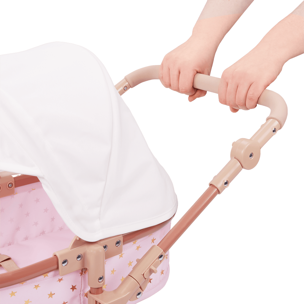 LullaBaby Doll & Double Stroller Set