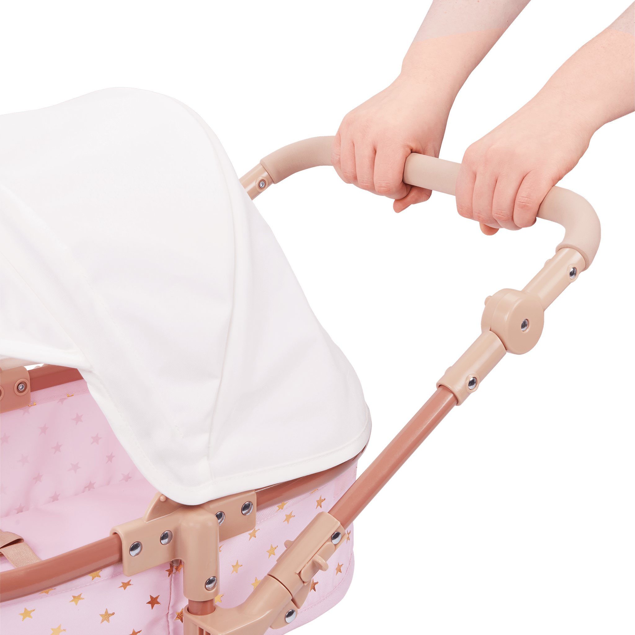 LullaBaby Doll & Double Stroller Set