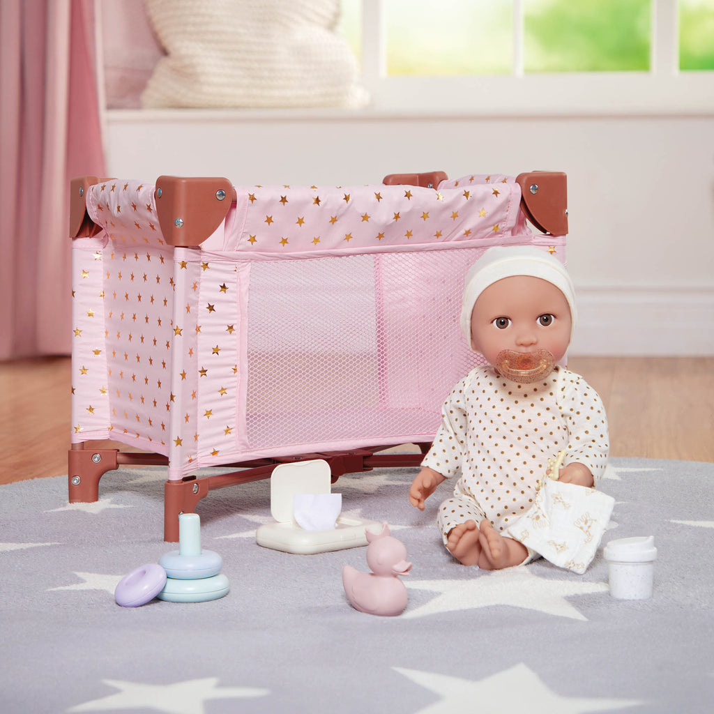 LullaBaby Doll Playpen & Accessories Set