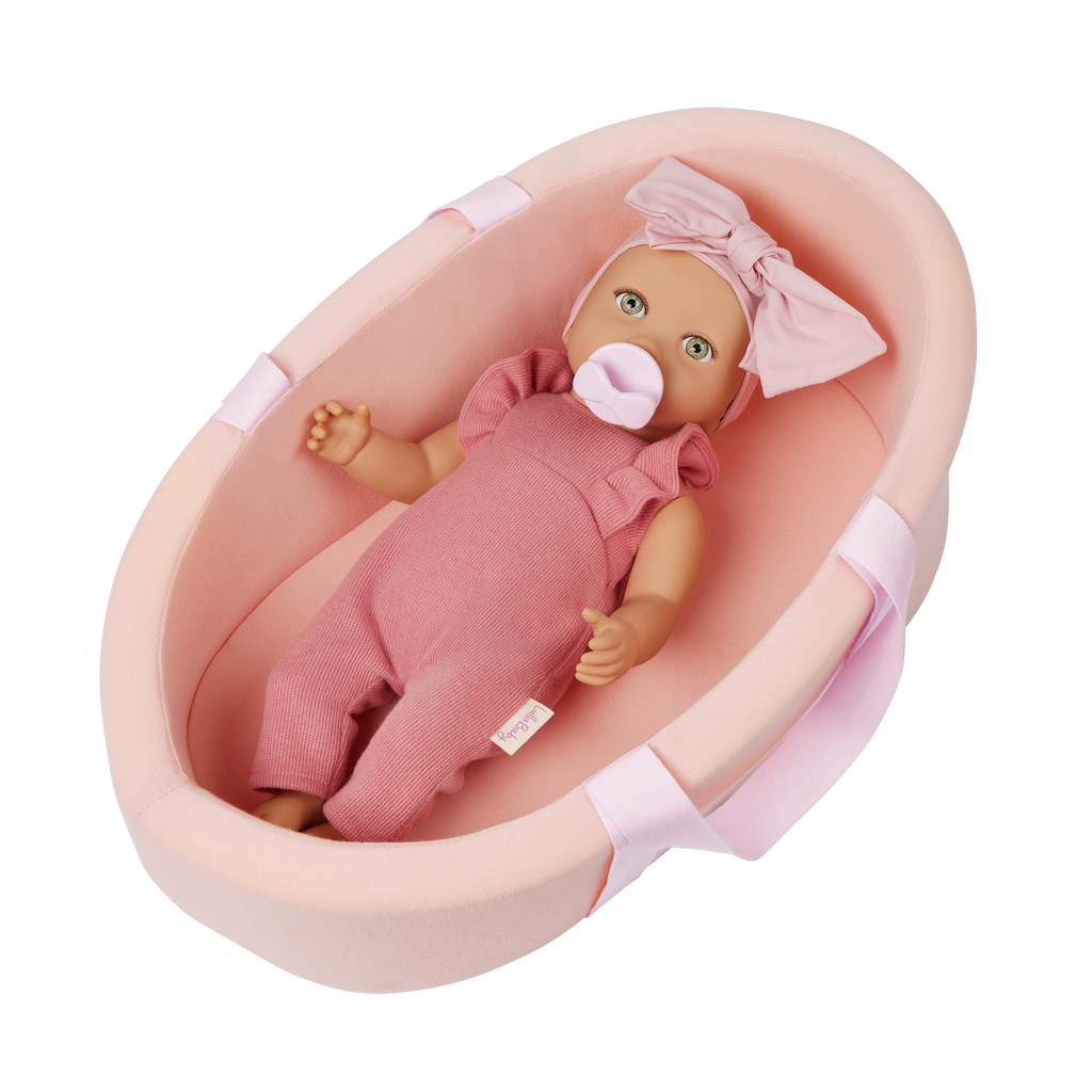 LullaBaby Doll & Soft Bassinet Carrier
