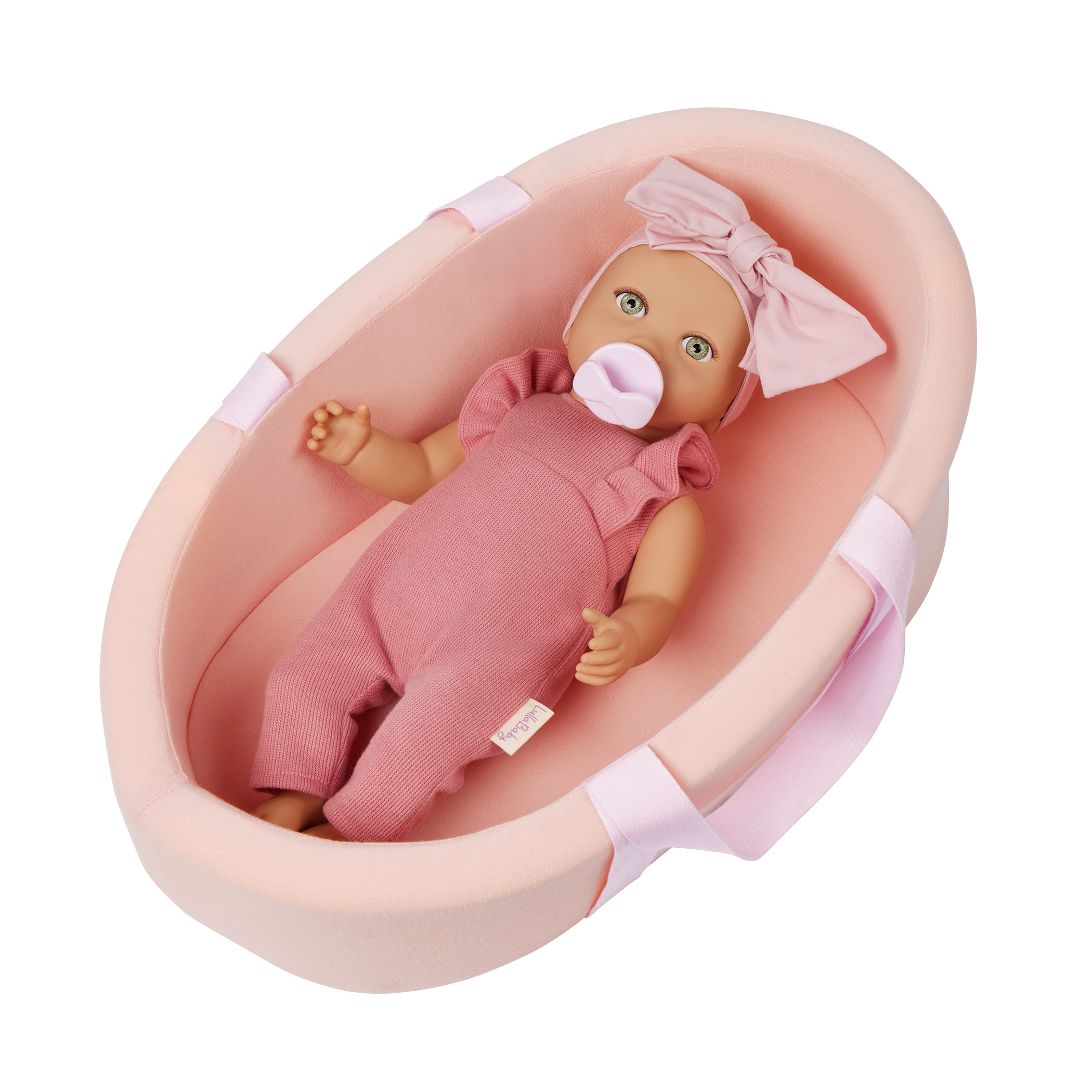 LullaBaby Doll & Soft Bassinet Carrier