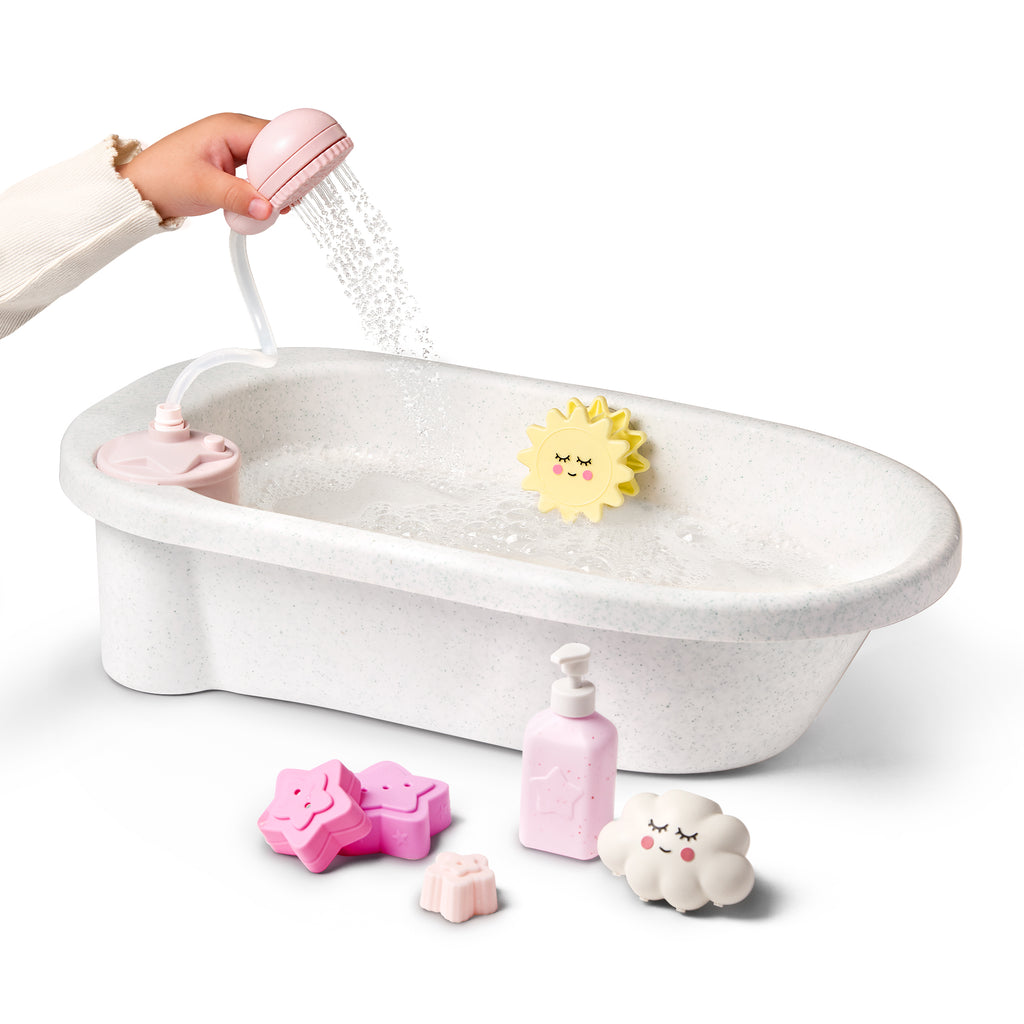 Doll Bathtub & Sprayer Set - LullaBaby