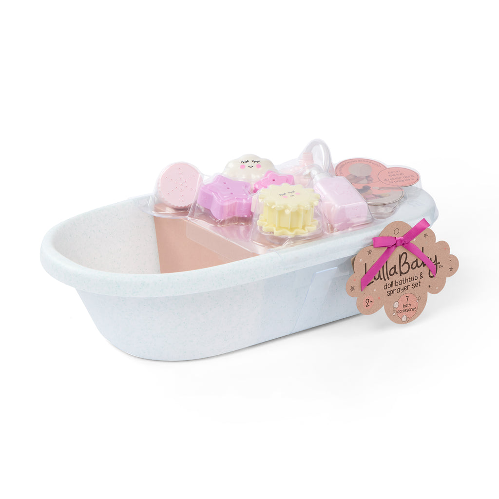 Doll Bathtub & Sprayer Set - LullaBaby