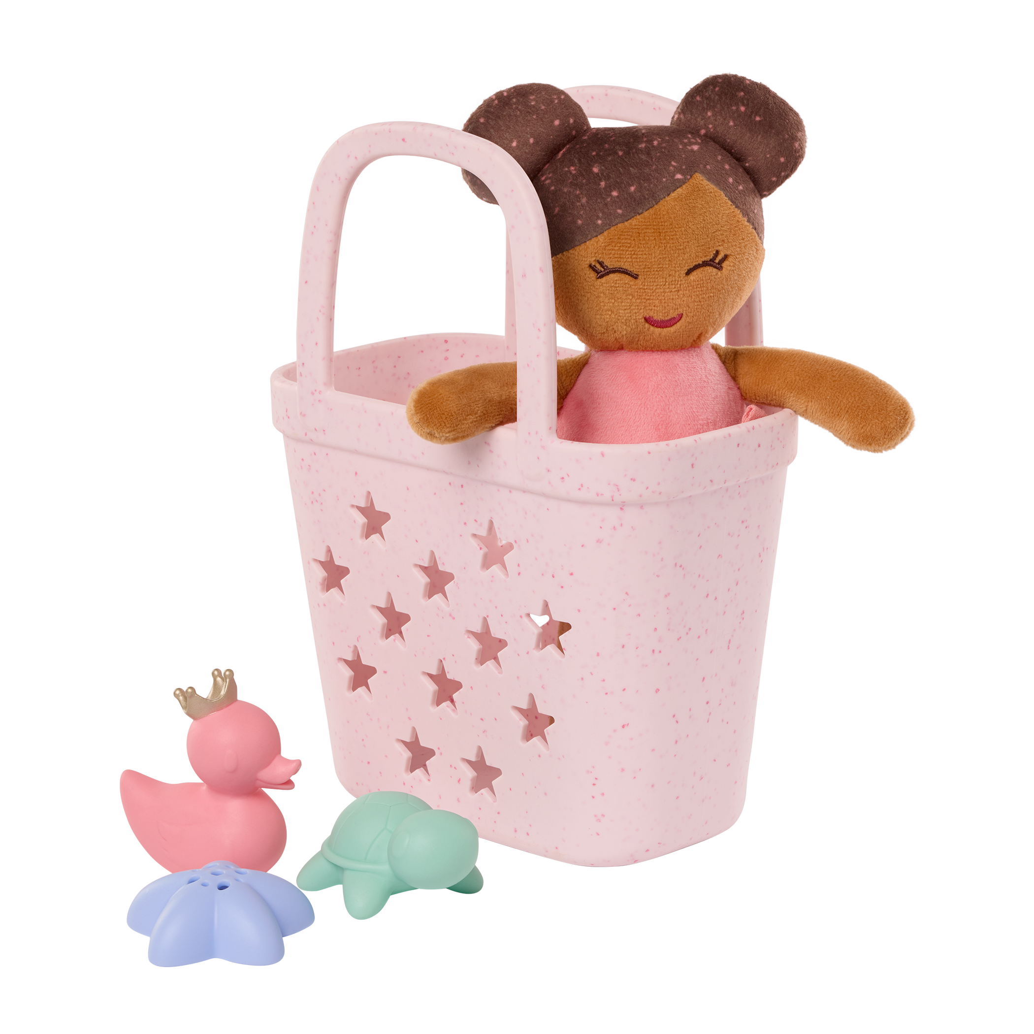 Bath Doll & Basket