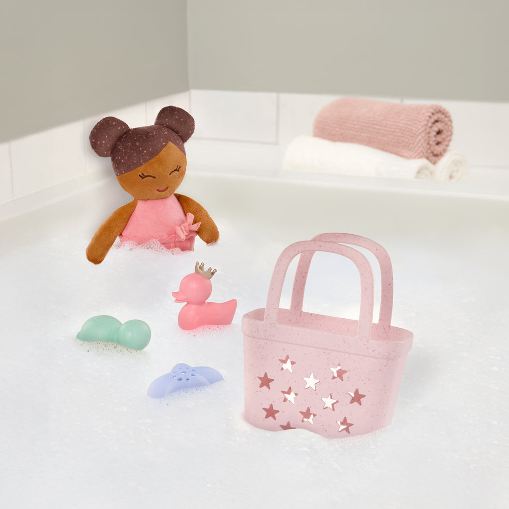 Bath Doll & Basket