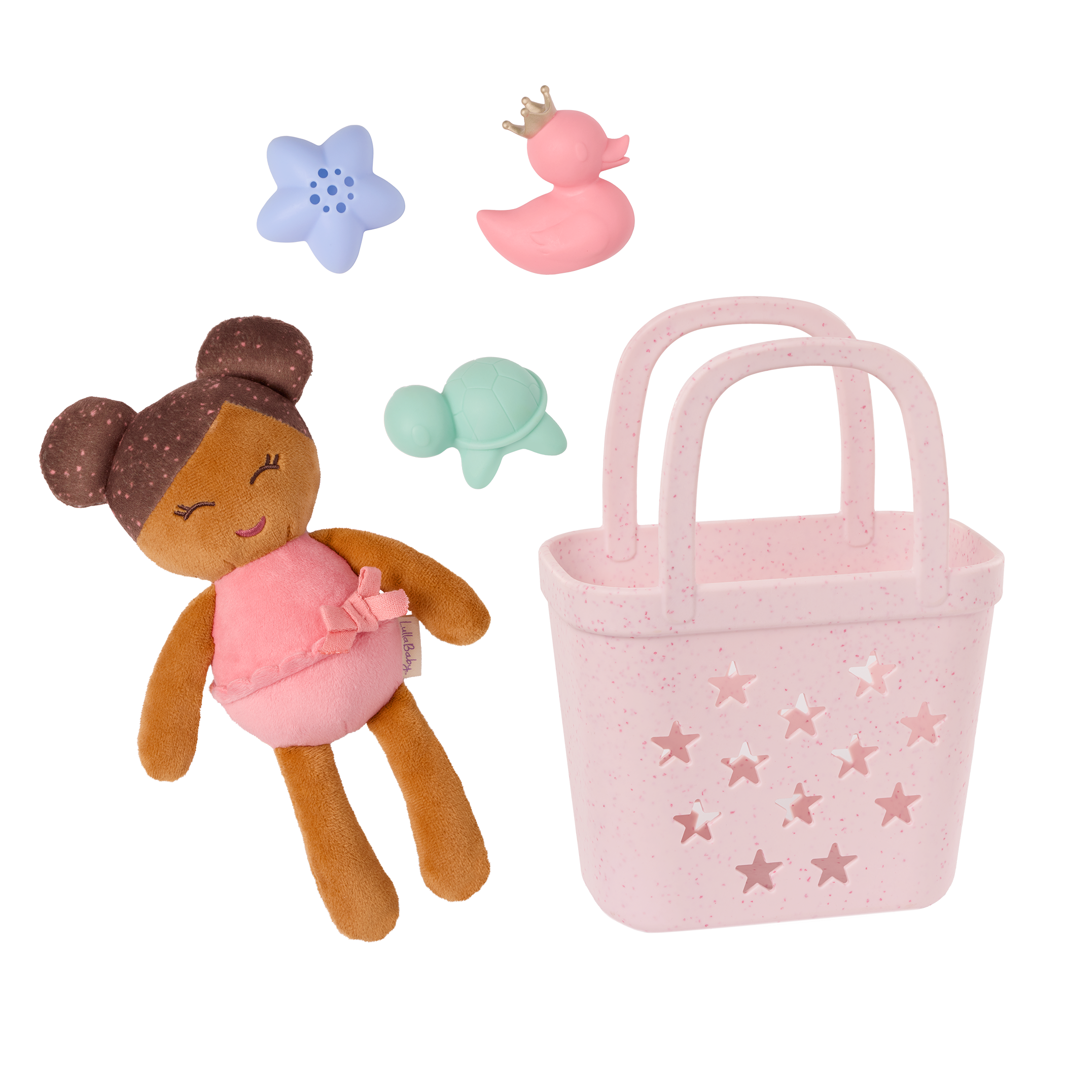 Bath Doll & Basket