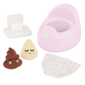 Pink Baby Doll Potty Set