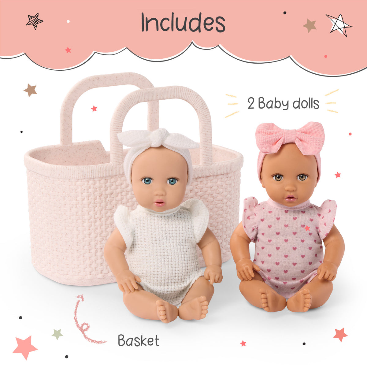 Carry & Go Baby Dolls - LullaBaby