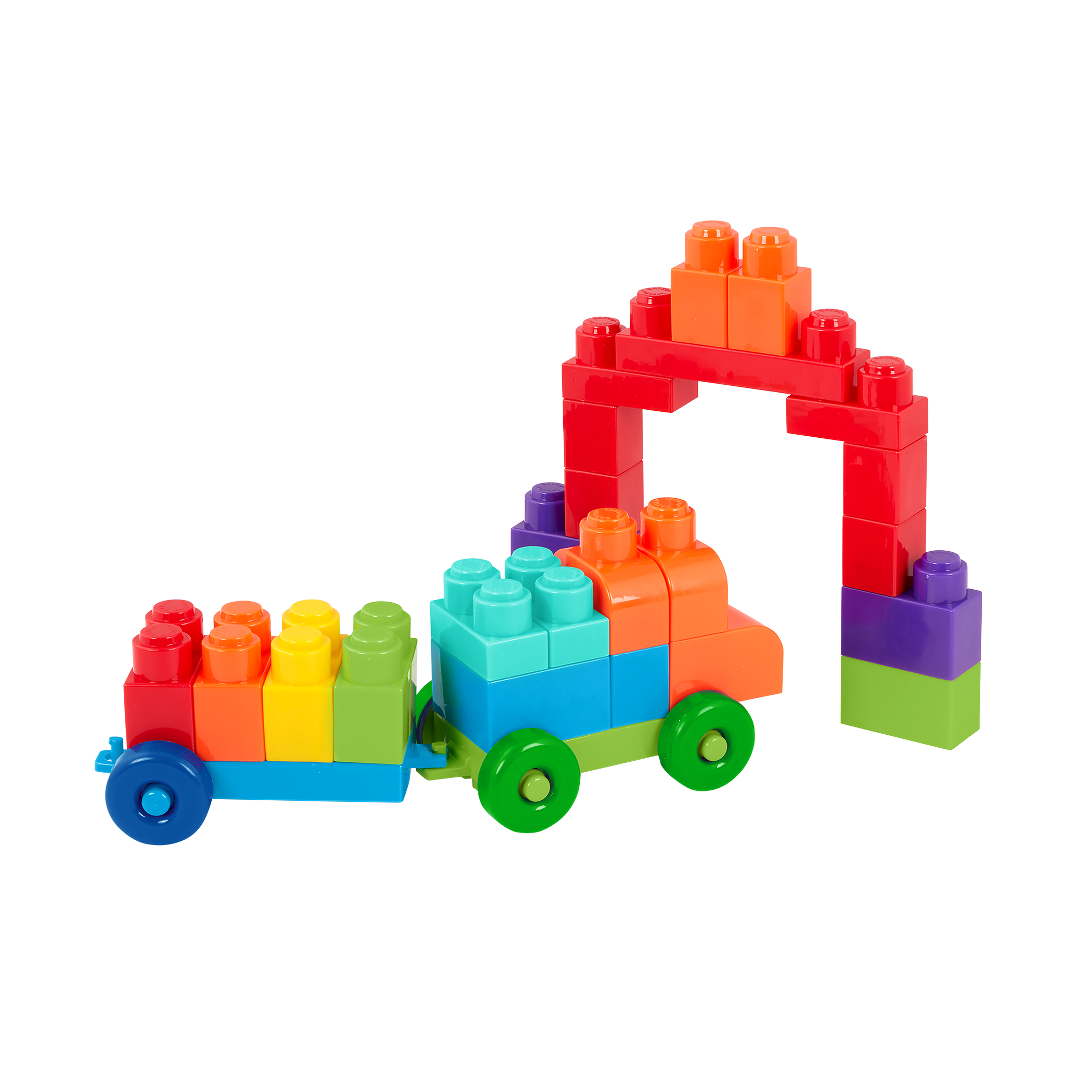 Locbloc bag of building blocks for toddlers