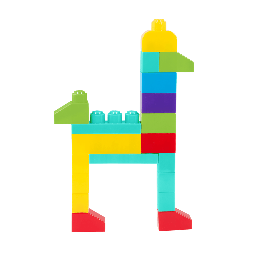 Locbloc bag of building blocks for toddlers
