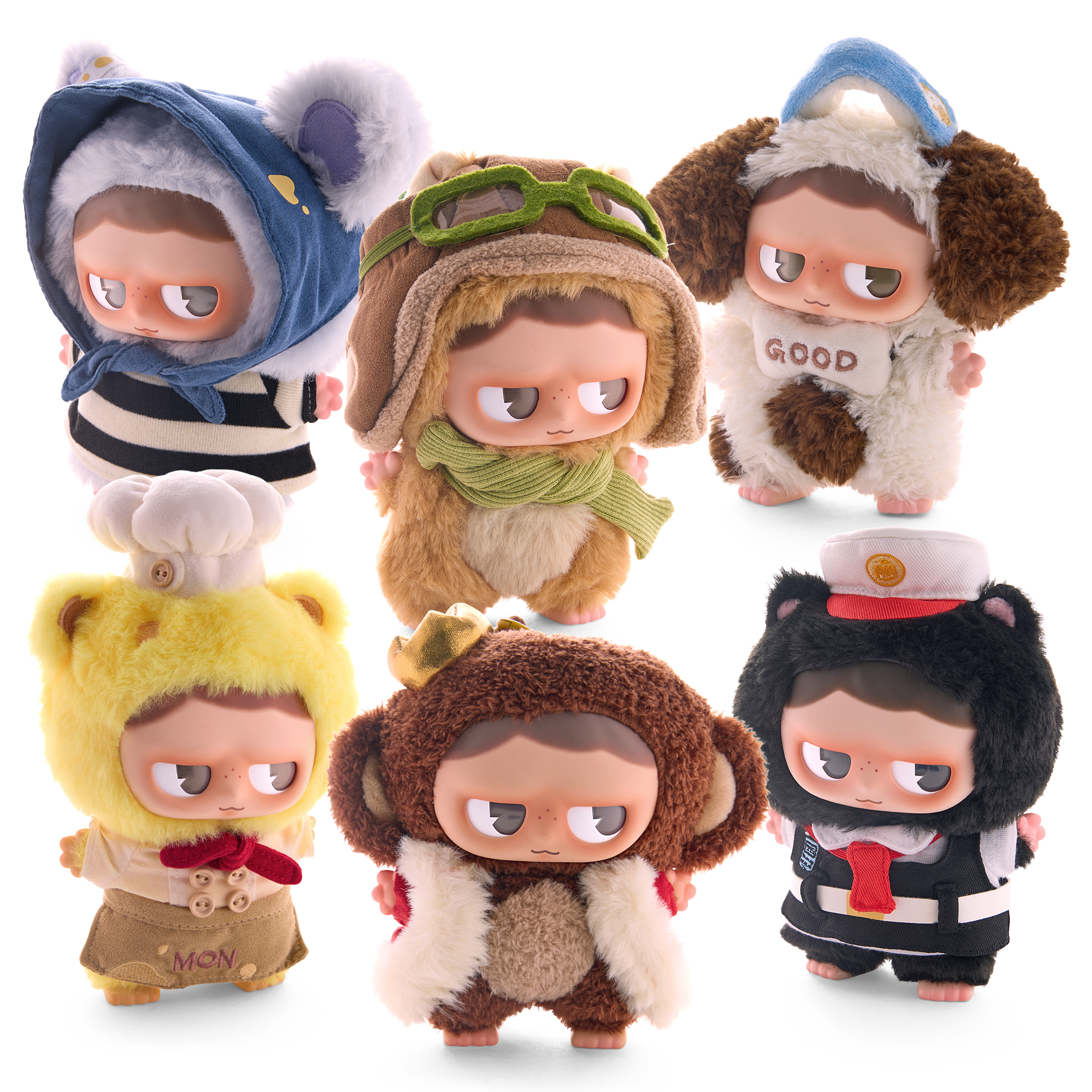 Monboo Blind Box Collectible Forest Town Series