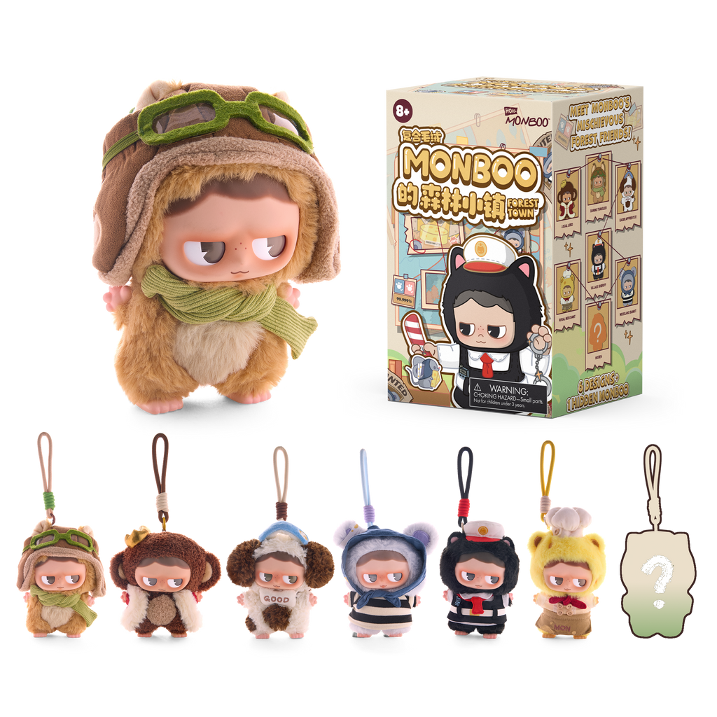 Monboo Blind Box Collectible Forest Town Series