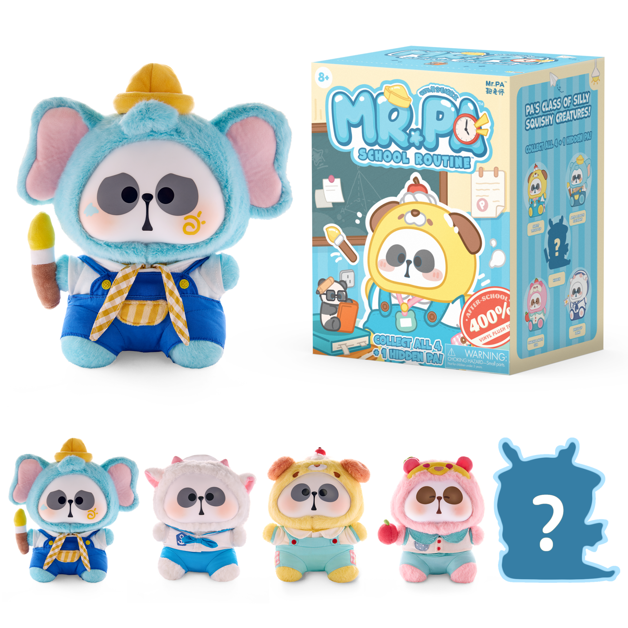 Mr. Pa School Routine Series 12-Inch Plush