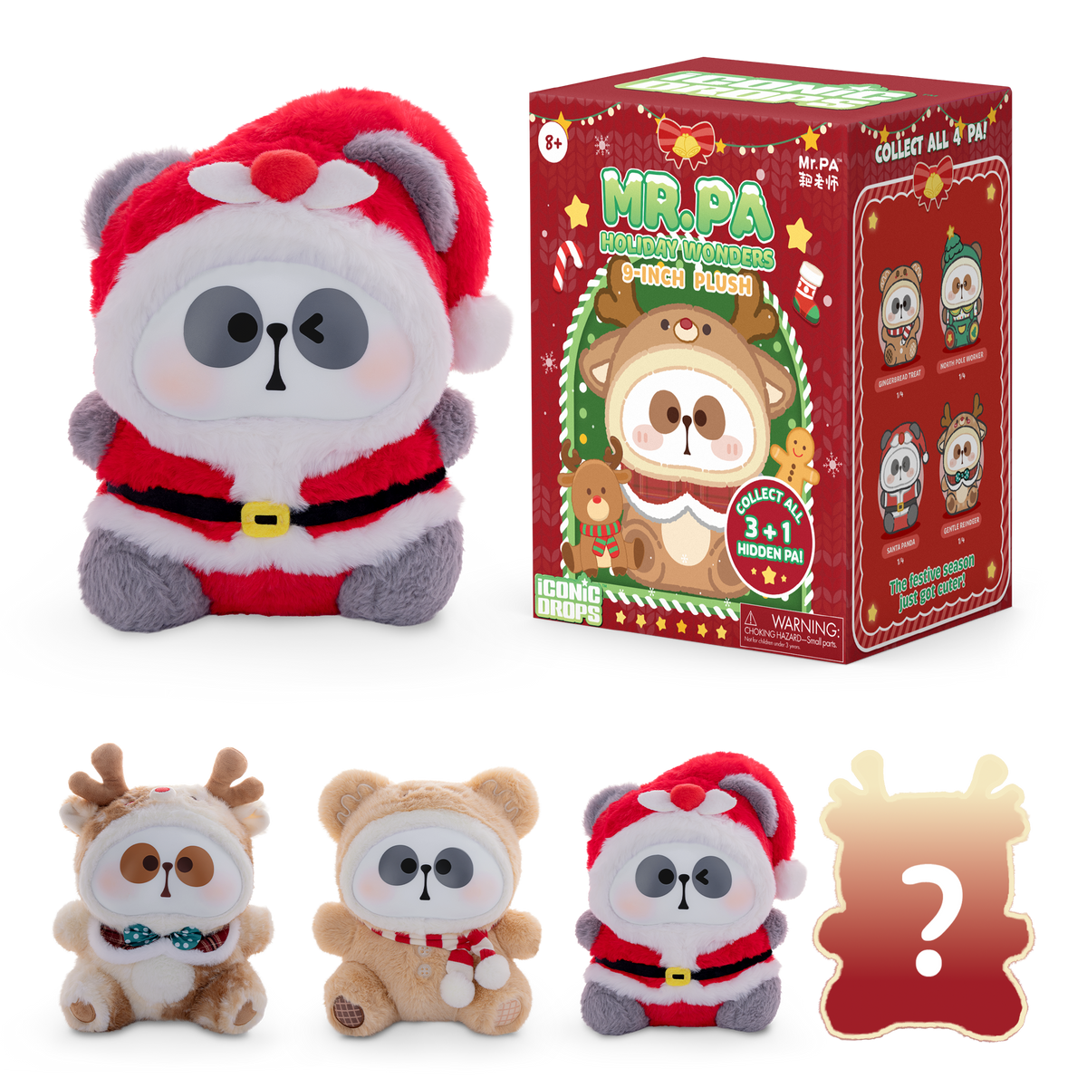 Mr. Pa Holiday Wonders 12-Inch Christmas Plush