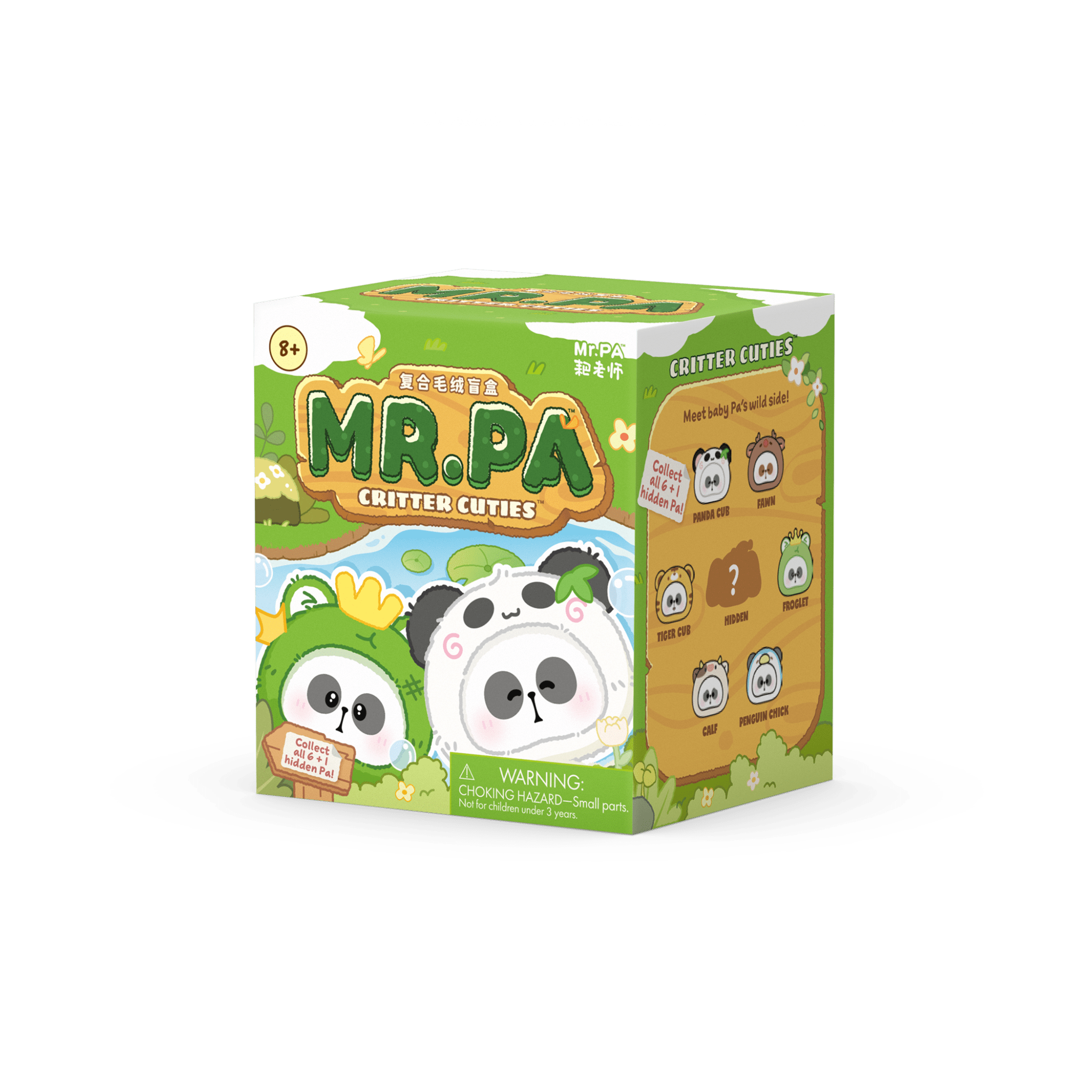 Mr. Pa Critter Cuties Mini Plush Blind Box