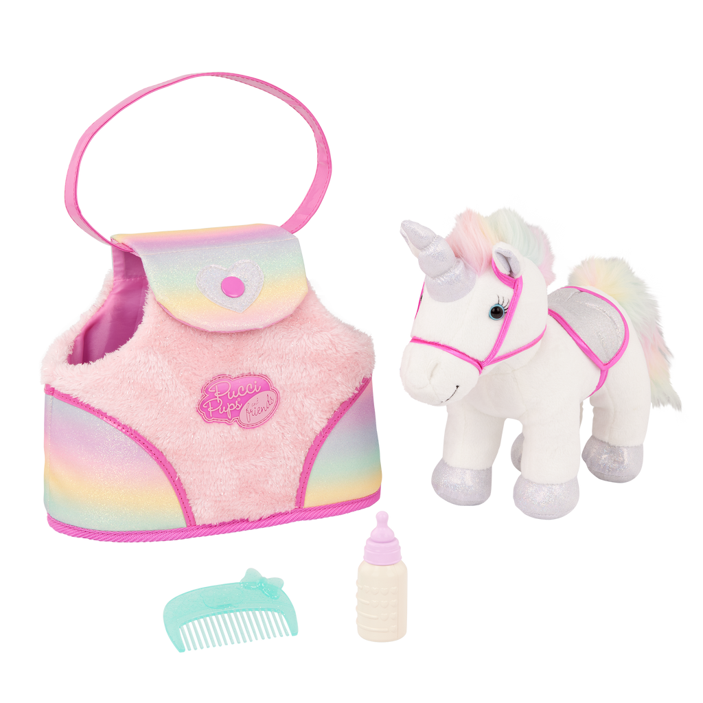 Rainbow Bag & Sparkly Unicorn