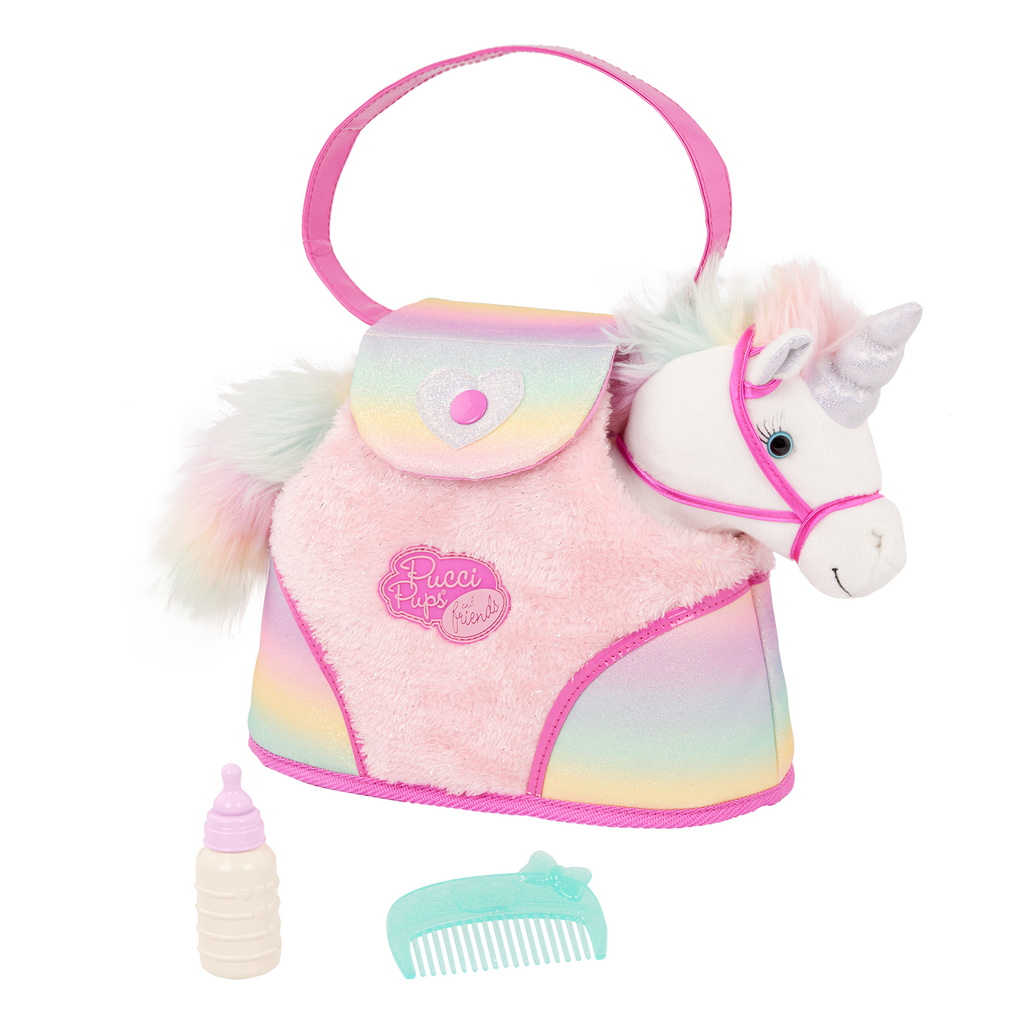 Rainbow Bag & Sparkly Unicorn