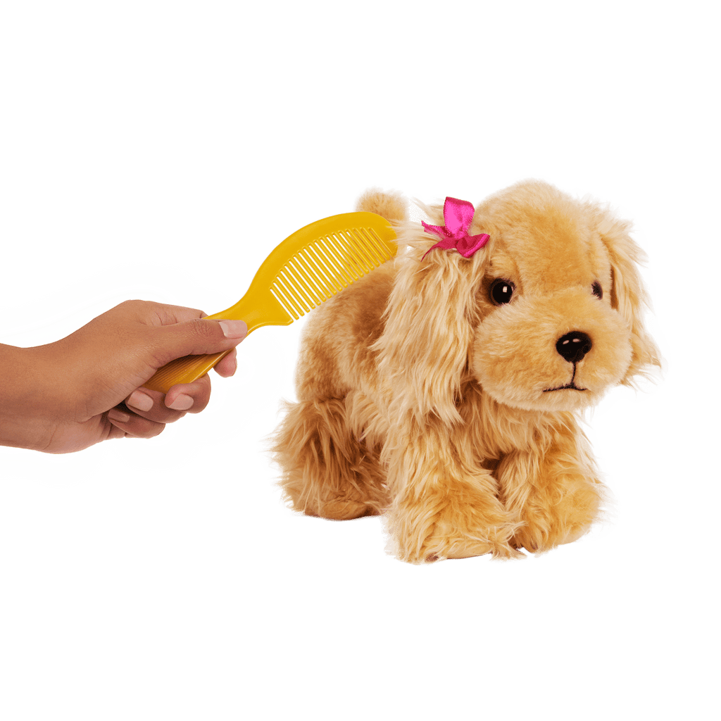 Pucci Pals Pink Crown Glam Bag & Cocker Spaniel