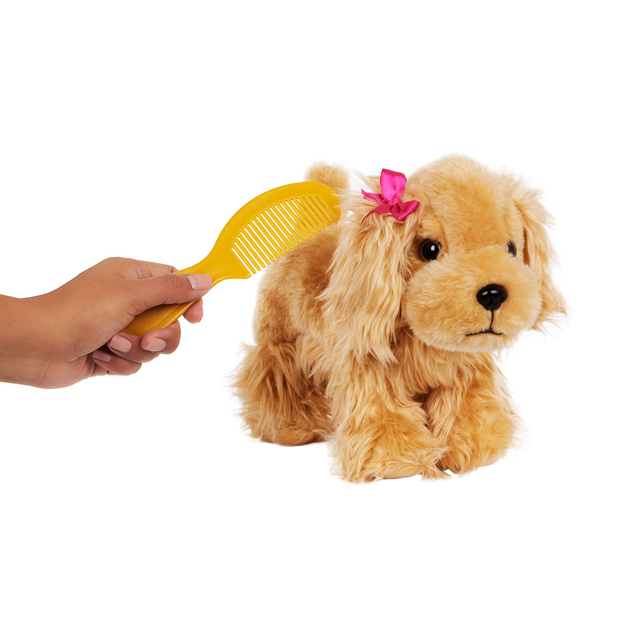 Pucci Pals Pink Crown Glam Bag & Cocker Spaniel