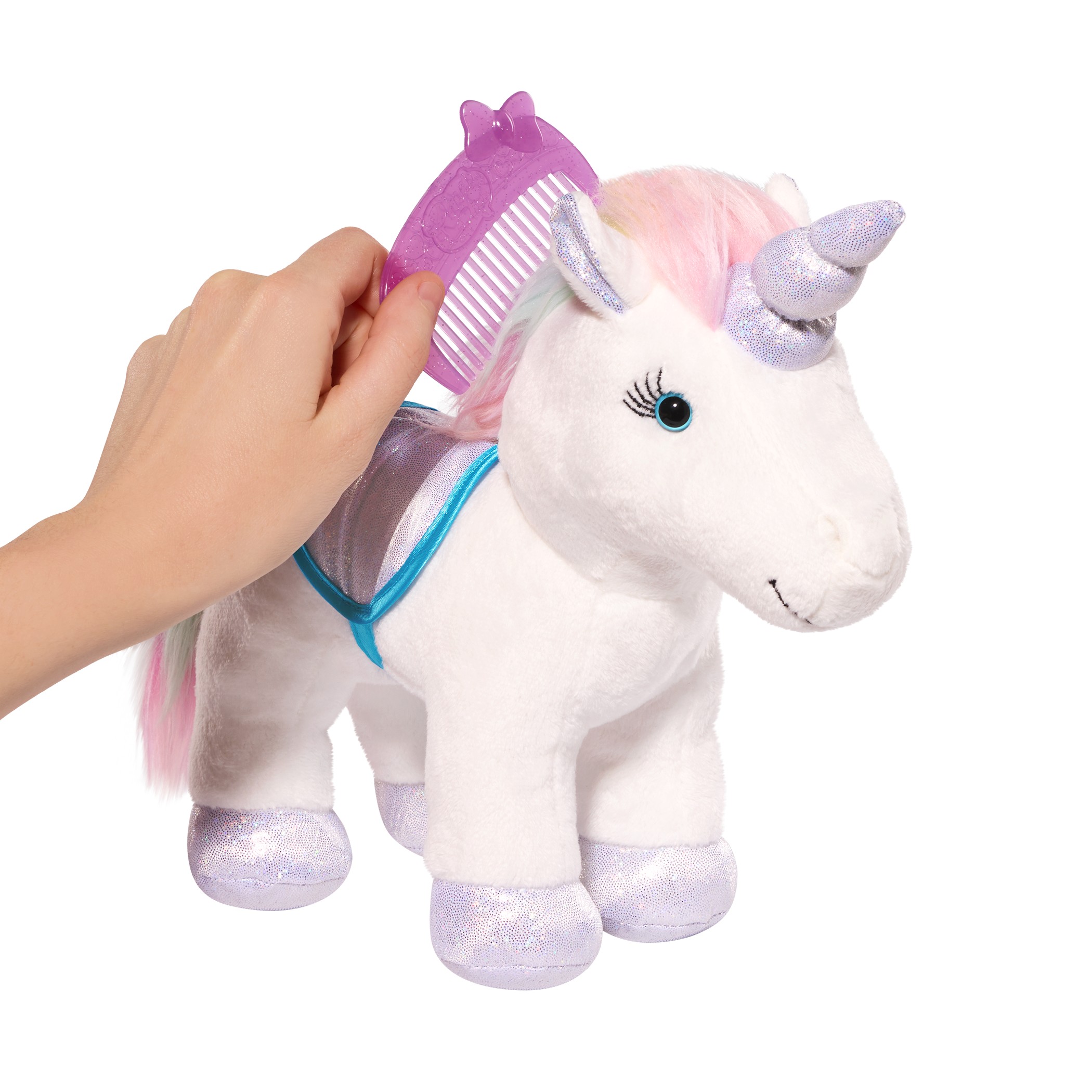 Rainbow Glam Bag & Sparkly Unicorn