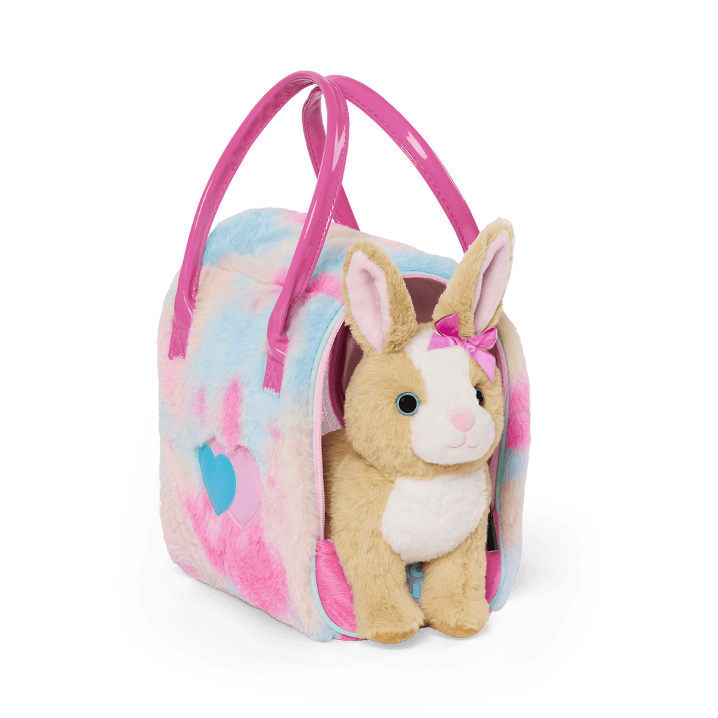 Cotton Candy Glam Bag & Bunny - Pucci Pups