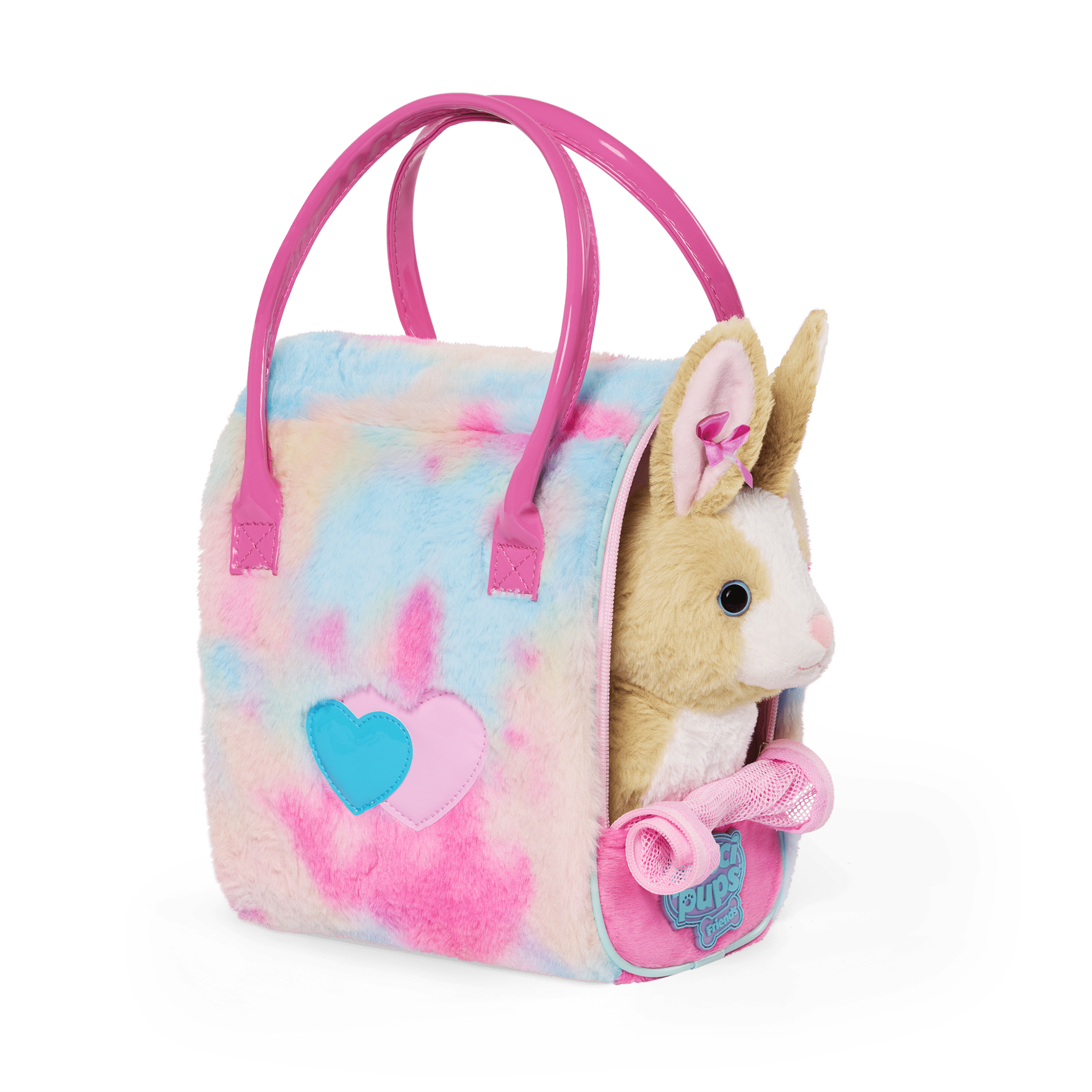 Cotton Candy Glam Bag & Bunny - Pucci Pups