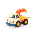 A toy tow truck for kids and toddlers.