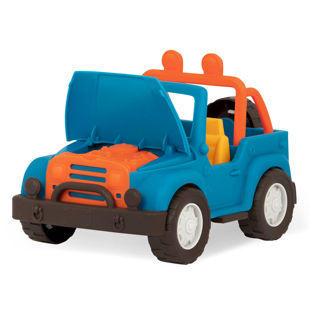 Blue and orange 4X4 for toddlers and kids.