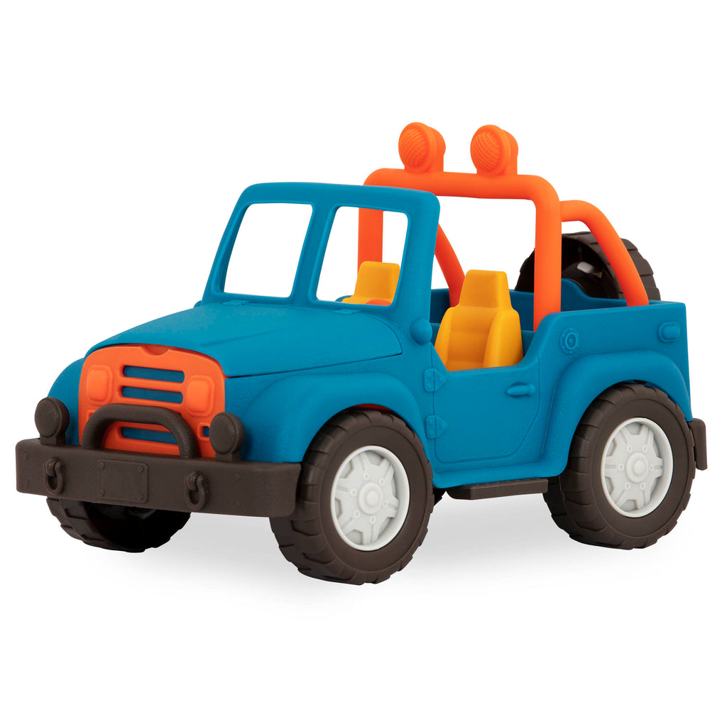 Blue and orange 4X4 for toddlers and kids.