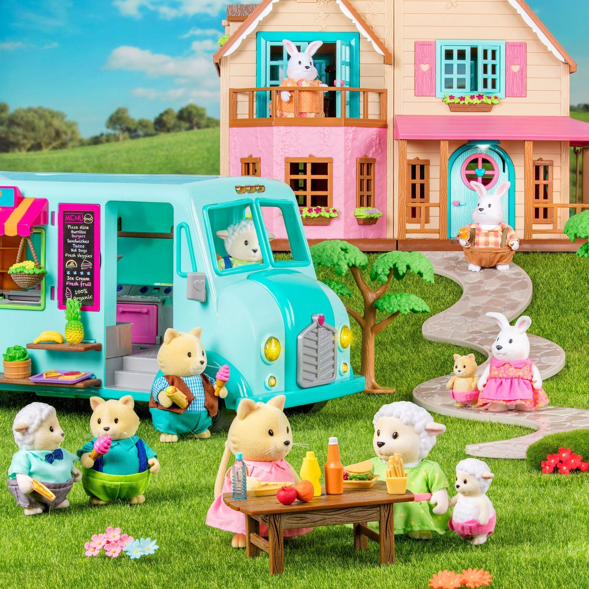 Honeysuckle Hillside Cottage | Toy House with Accessories | Li'l