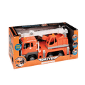 Orange toy crane truck