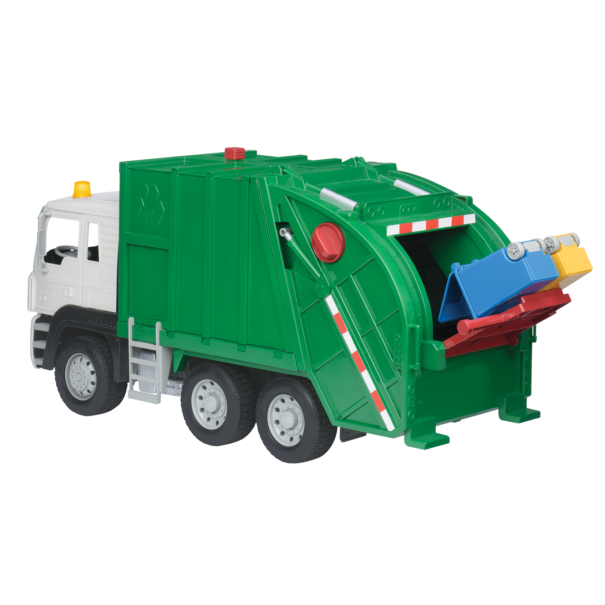 Large Green Recycling Truck