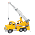 Yellow toy crane truck