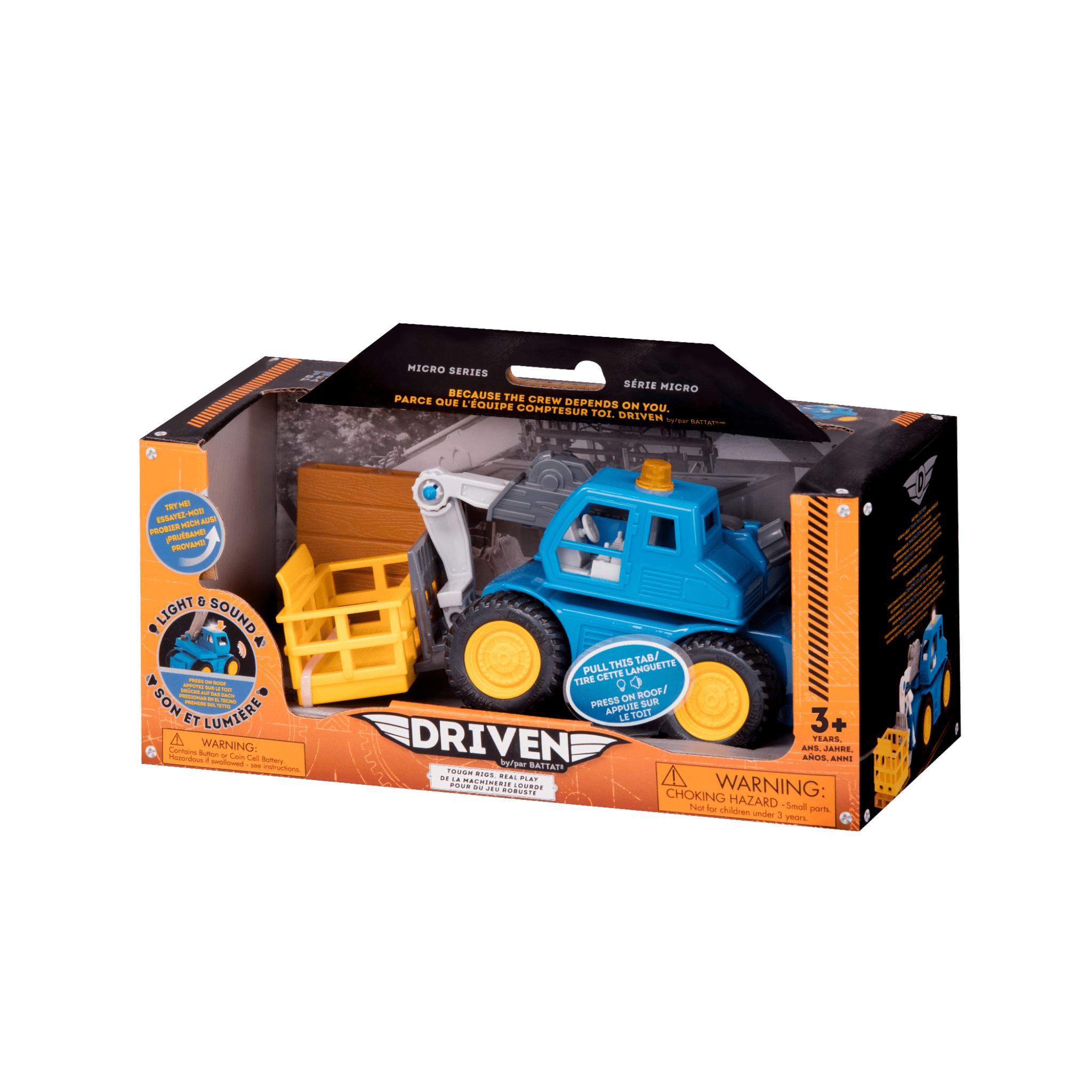 Telehandler | Small Toy Trucks | Construction Toys for Kids Crane ...