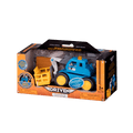 Blue toy telehandler