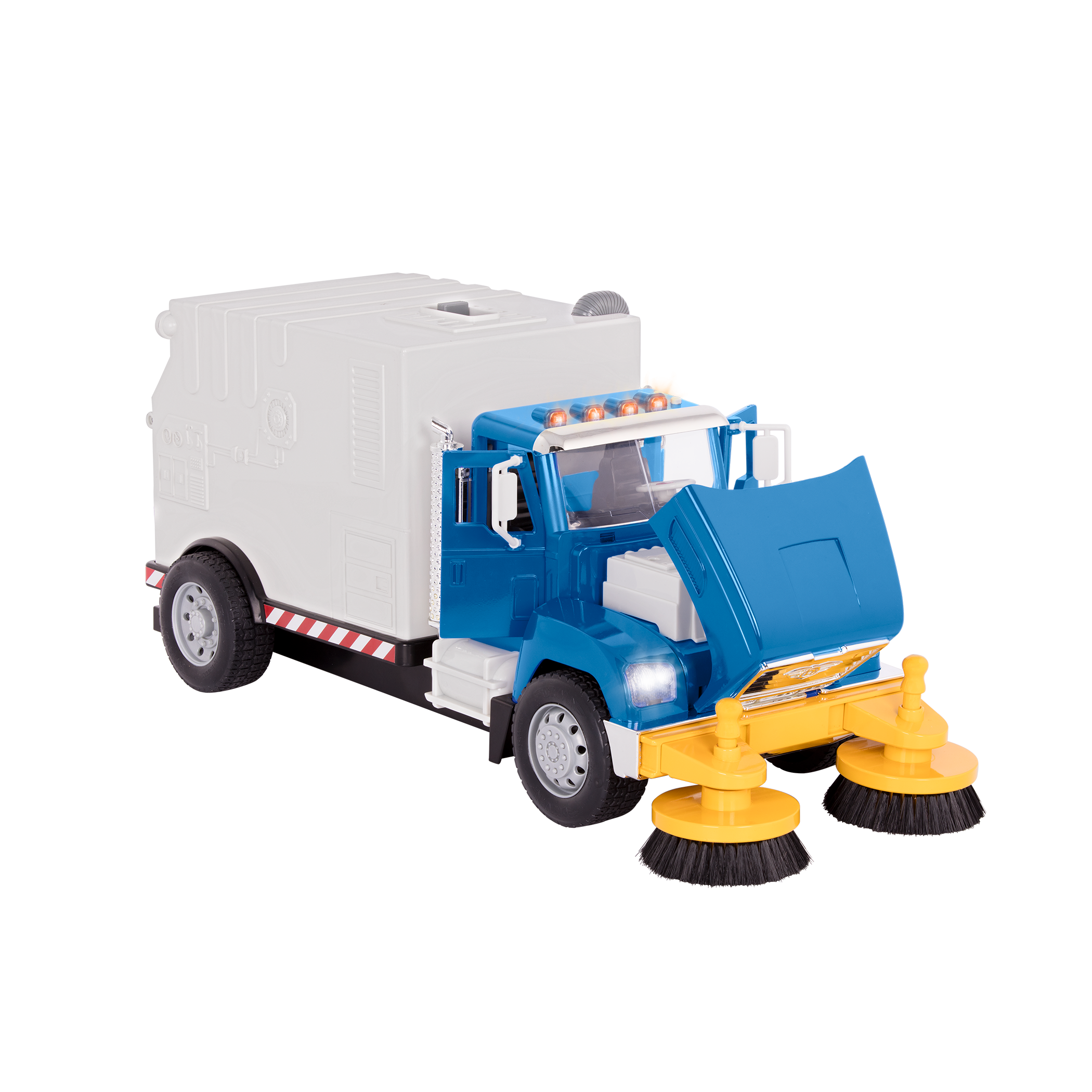 Large Standard Size Blue toy street sweeper